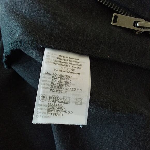 J.Crew 365 Gray Zip Front Jacket Women’s Size 6 - Picture 4 of 4